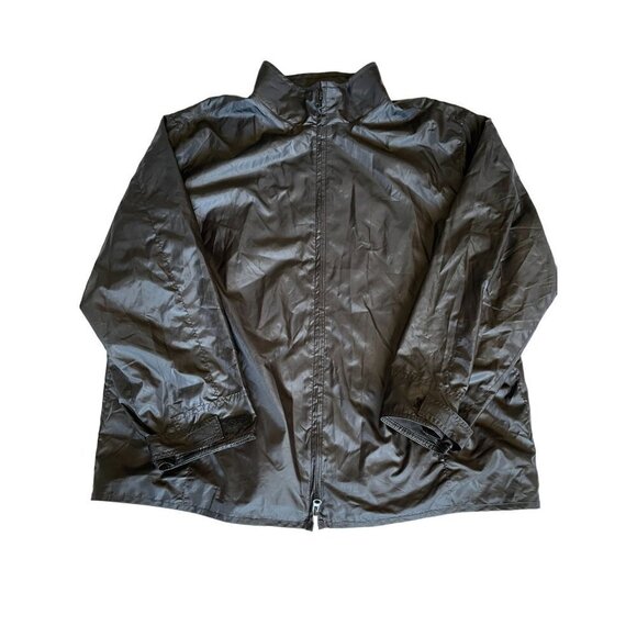 Lauren Ralph Lauren Women's Windbreaker Jacket Plus Size 2X Black Mesh Lining - Picture 13 of 13